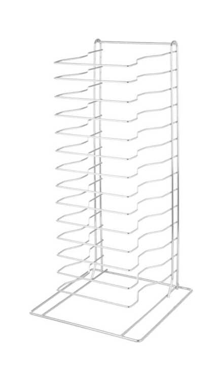 Suporte para redes/formas de pizza 14 níveis, 300x305x(H)680mm