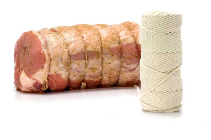Fio para rolo de carne, 70 m, Branco