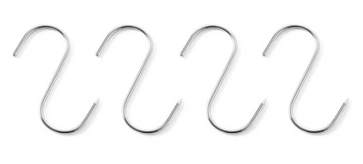 Ganchos de talho – conjunto de 4 ganchos, 4 pcs. , 150x6mm