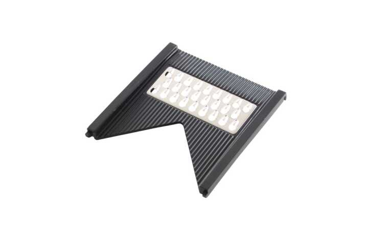 Mandolina tipo V, Preto, 130x335x(H)75mm