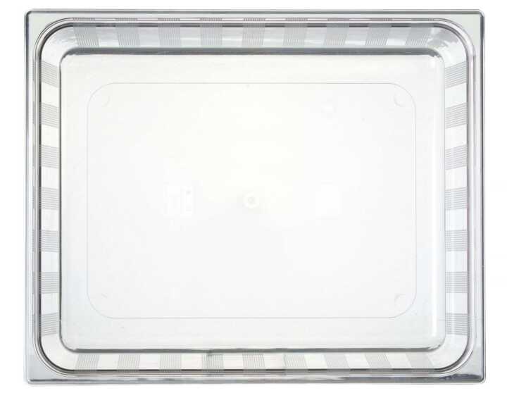 Recipiente Gastronorm 2/1, GN 2/1, 58L, Transparente, 650x530x(H)200mm