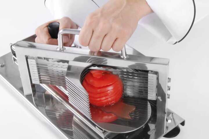 Cortador de tomate em rodelas, 432x202x(H)210mm