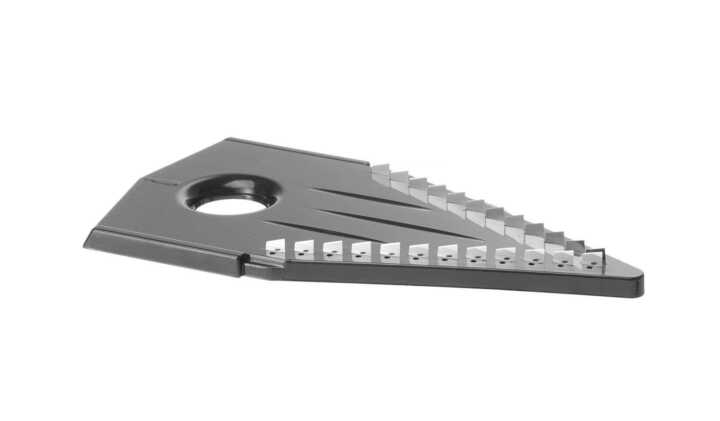 Mandolina tipo V, Preto, 405x135x(H)145mm