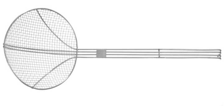 Escumadeira para fritos, ø200x510mm