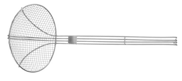 Escumadeira para fritos, ø180x470mm