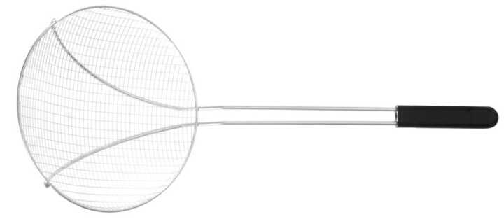 Escumadeira para fritos, ø240x640mm