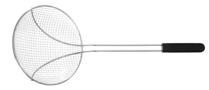 Escumadeira para fritos, ø260x650mm