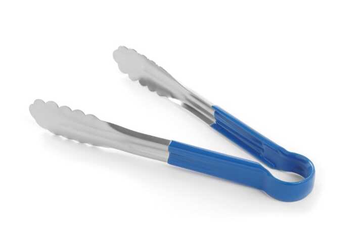 Pinças de servir HACCP 250mm, Azul, (L)250mm