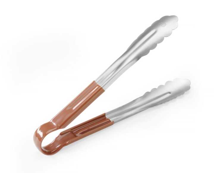 Pinças de servir HACCP 250mm, Castanho, (L)250mm