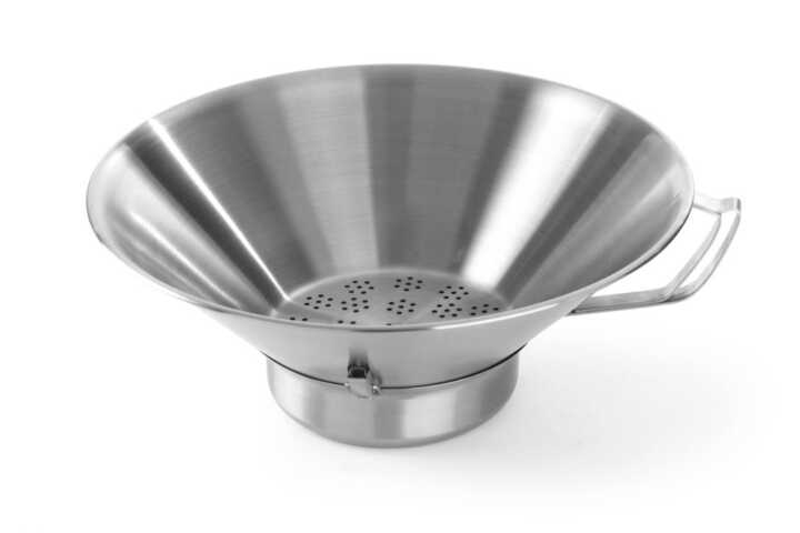 Escorredor de batatas fritas em aço inoxidável, ø410x(H)170mm