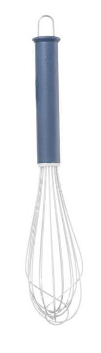 Batedor com cabo em PP, Azul, (L)320mm