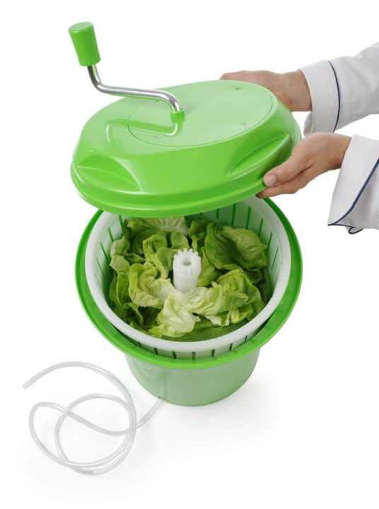Secador de salada, 12L, Verde, ø335x(H)430mm