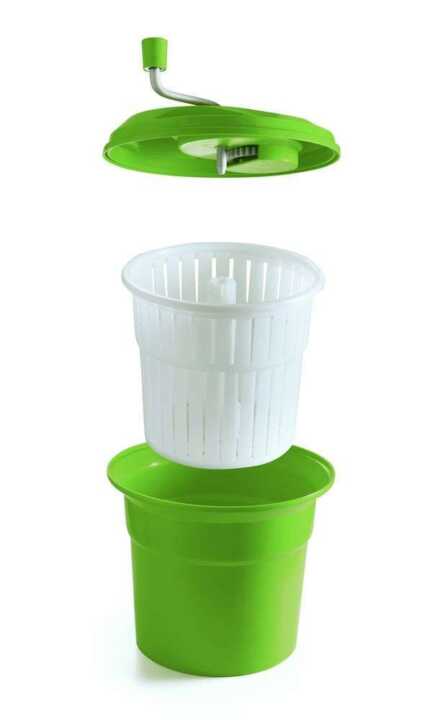 Secador de salada, 12L, Verde, ø335x(H)430mm