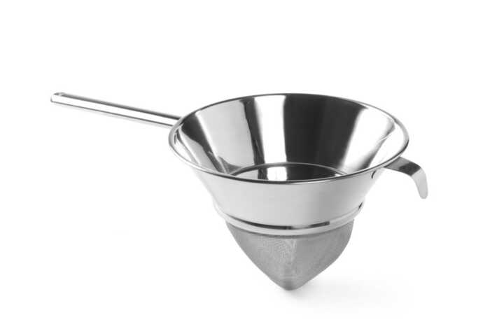 Coador cónico com meia rede de arame, ø245x500mm