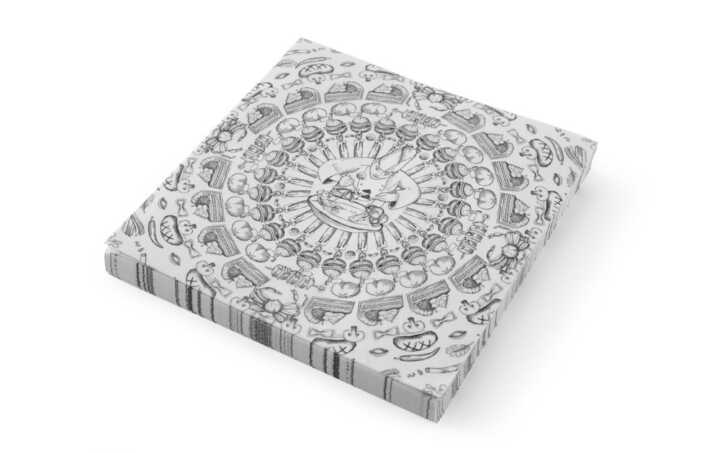 Papel antigordura - 500 unidades, Branco, 500 pcs. , 263x380mm