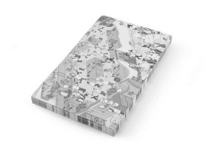 Papel antigordura - 500 unidades, Caos na cozinha, 500 pcs. , 258x425mm