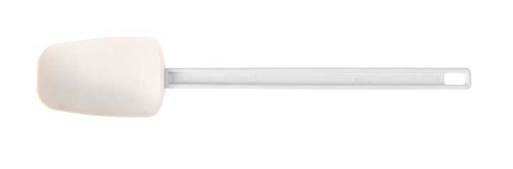 Espátula em formato de colher, Branco, 75x408mm