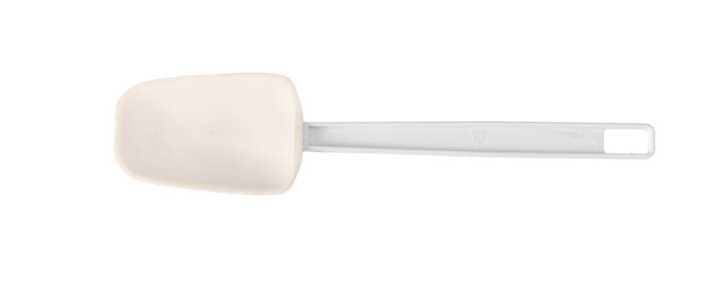 Espátula em formato de colher, Branco, 57x254mm