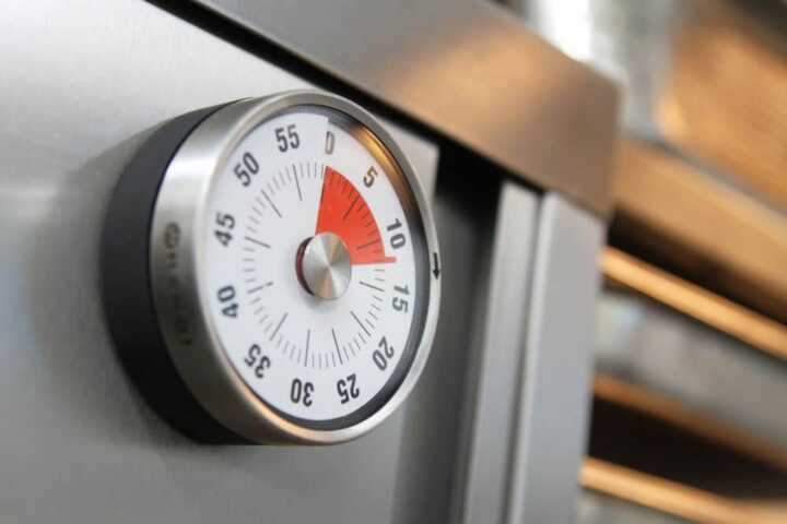 Temporizador analógico de cozinha, ø80x(H)30mm