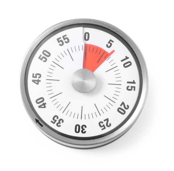 Temporizador analógico de cozinha, ø80x(H)30mm