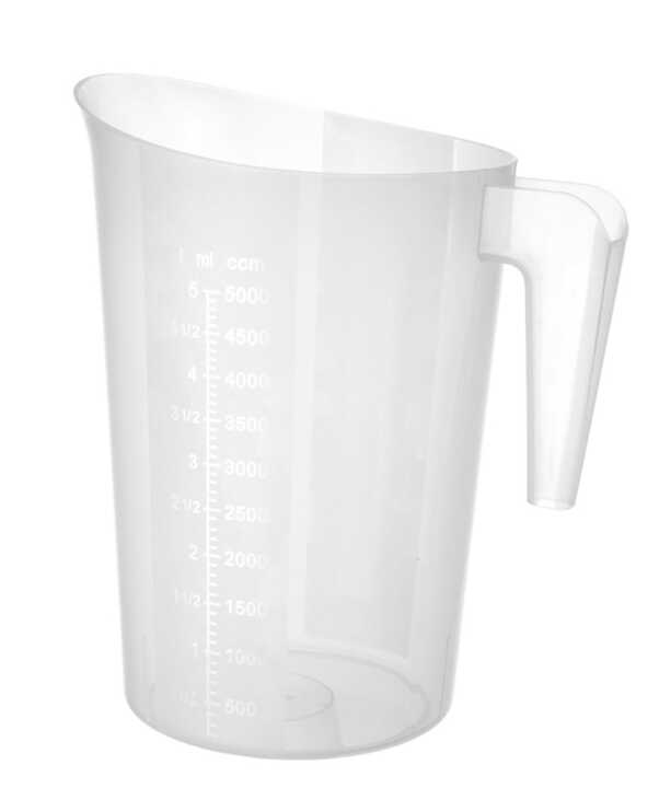 Jarro medidor empilhável, 5L, ø210x(H)270mm