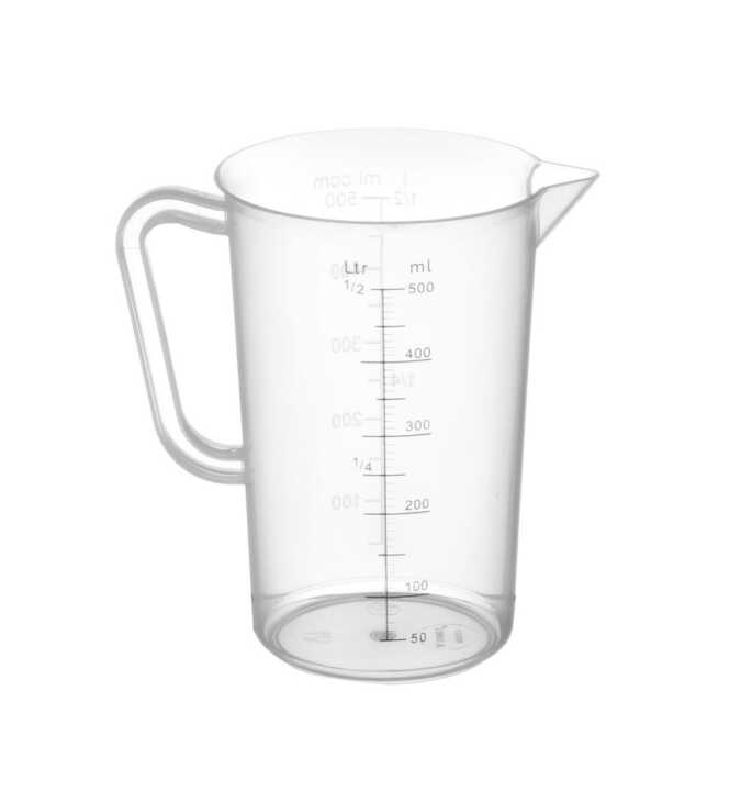Jarro medidor em polipropileno, 5L, ø190x(H)270mm
