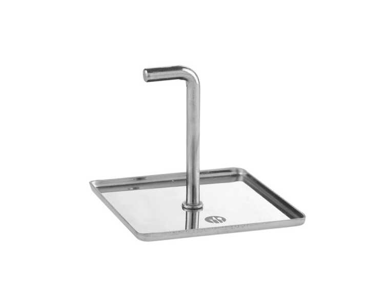 Forma para alimentos e acessório para empurrar quadrado, impulsor, 63x63x(H)55mm