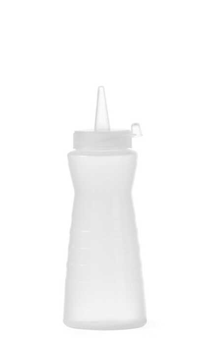 Frasco para molhos fácil de apertar, 0,2L, Amarelo, ø60x(H)170mm