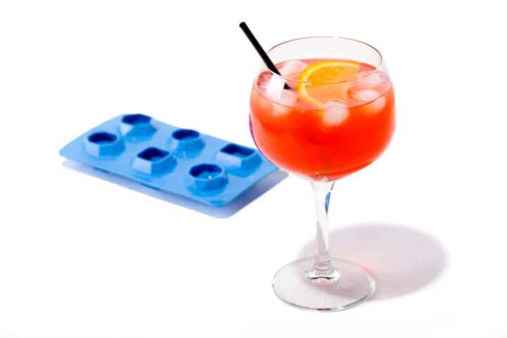 Cuvete para gelo em forma de gema, Azul, 2 pcs. , 190x105x(H)30mm