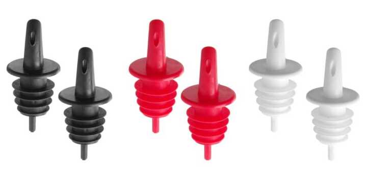 Doseador, 2 azuis, 2 vermelhos , 2 verdes, 6 pcs
