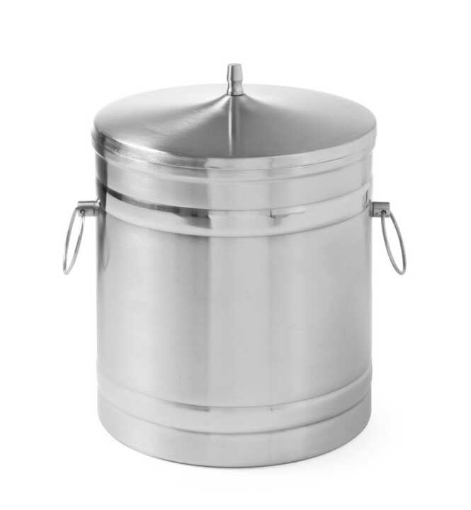 Balde de gelo com parede dupla, 5L, ø200x(H)230mm