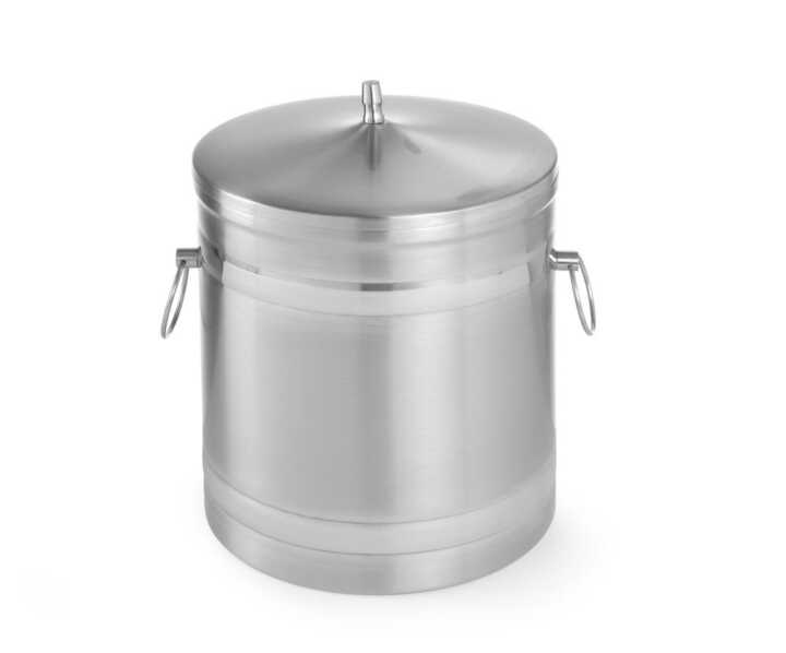 Balde de gelo com parede dupla, 5L, ø200x(H)230mm