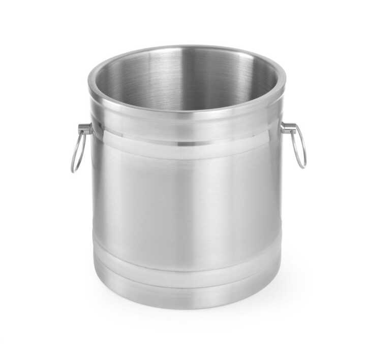 Balde de gelo com parede dupla, 5L, ø200x(H)230mm