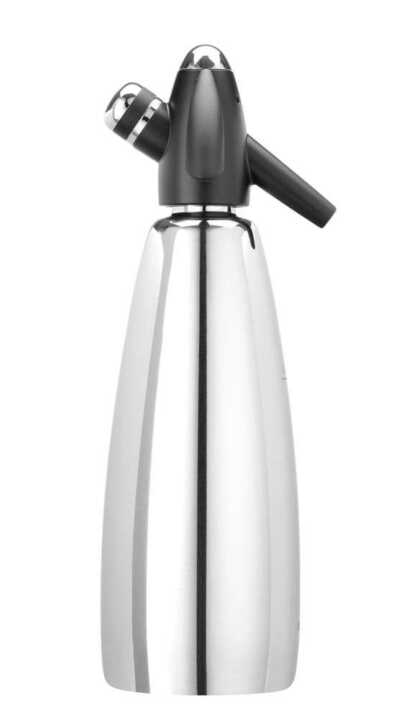 Sifão para soda, 1L, ø100x(H)320mm