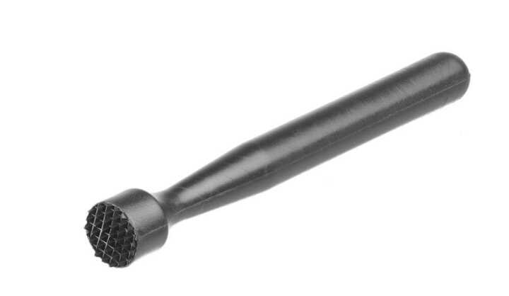 Almofariz, formato de estrela, Preto, ø34x207mm
