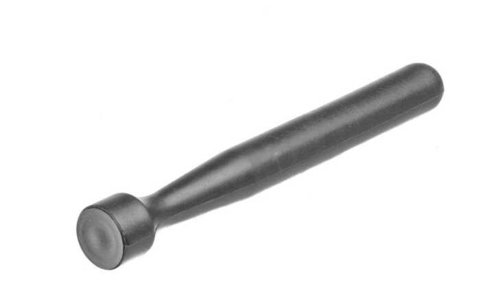 Almofariz, formato de estrela, Preto, ø34x207mm