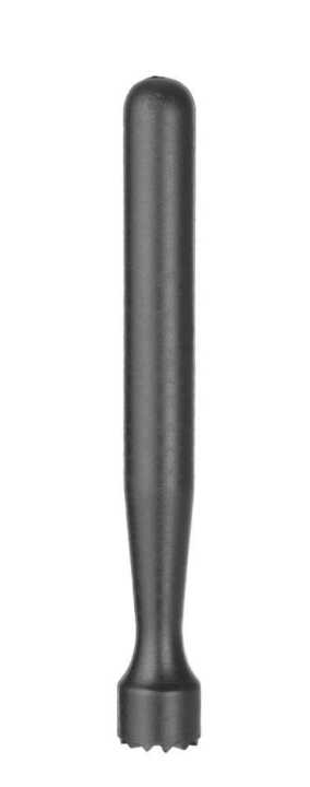 Almofariz, formato de estrela, Preto, ø34x207mm