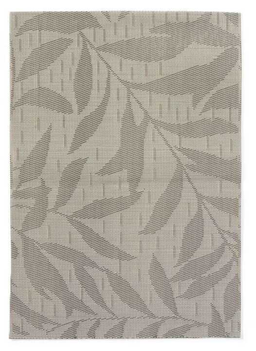 Individuais com folhas – conjunto, Cinzento-claro, 6 pcs. , 450x300mm