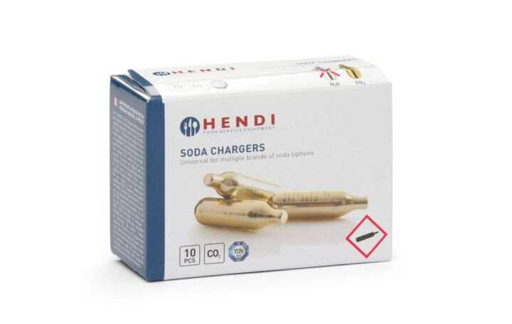 Carregadores para sifão de soda, 10 pcs