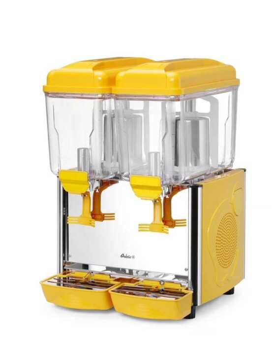 Dispensador de sumo 2 x 12 L, 24L, 230V/370W, 485x415x(H)645mm