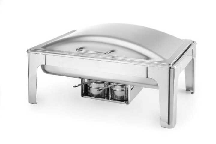 Réchaud GN 1/1 acabamento acetinado, 9L, 570x430x(H)290mm