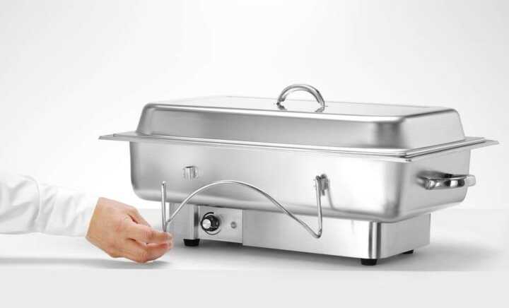 Réchaud elétrico Pollina, 9L, 230V/850W, 610x450x(H)278mm