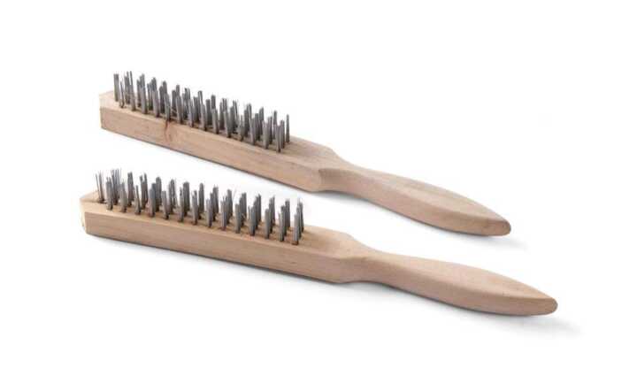 Escova de arame - 2 unidades, 2 pcs. , (L)290mm