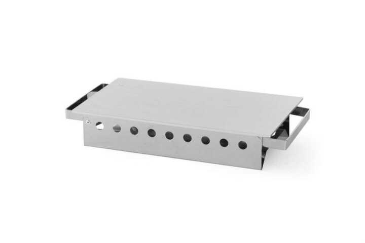 Aquecedor de pratos com 2 bicos, 330x180x(H)65mm
