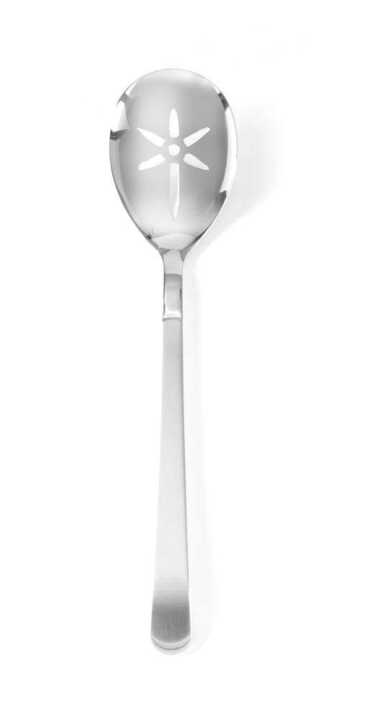 Colher com ranhuras, 321x71mm