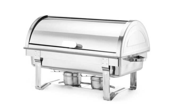 Réchaud Gastronorm 1/1 com tampa basculante, 9L, 590x340x(H)400mm