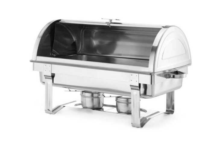 Réchaud Gastronorm 1/1 com tampa basculante, 9L, 590x340x(H)400mm
