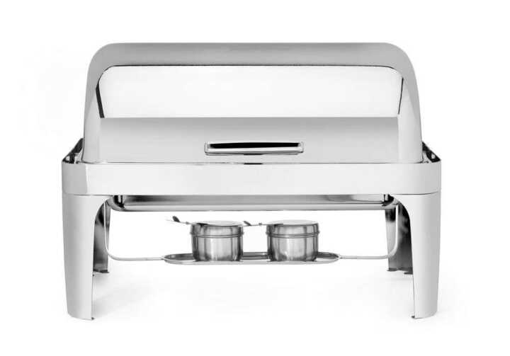 Réchaud Gastronorm 1/1 com tampa basculante, 9L, 660x490x(H)460mm