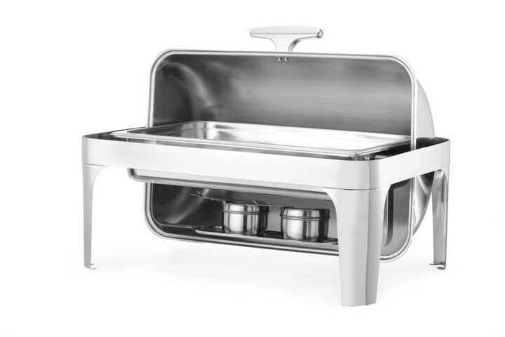 Réchaud Gastronorm 1/1 com tampa basculante, 9L, 660x490x(H)460mm