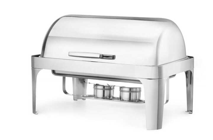 Réchaud Gastronorm 1/1 com tampa basculante, 9L, 660x490x(H)460mm